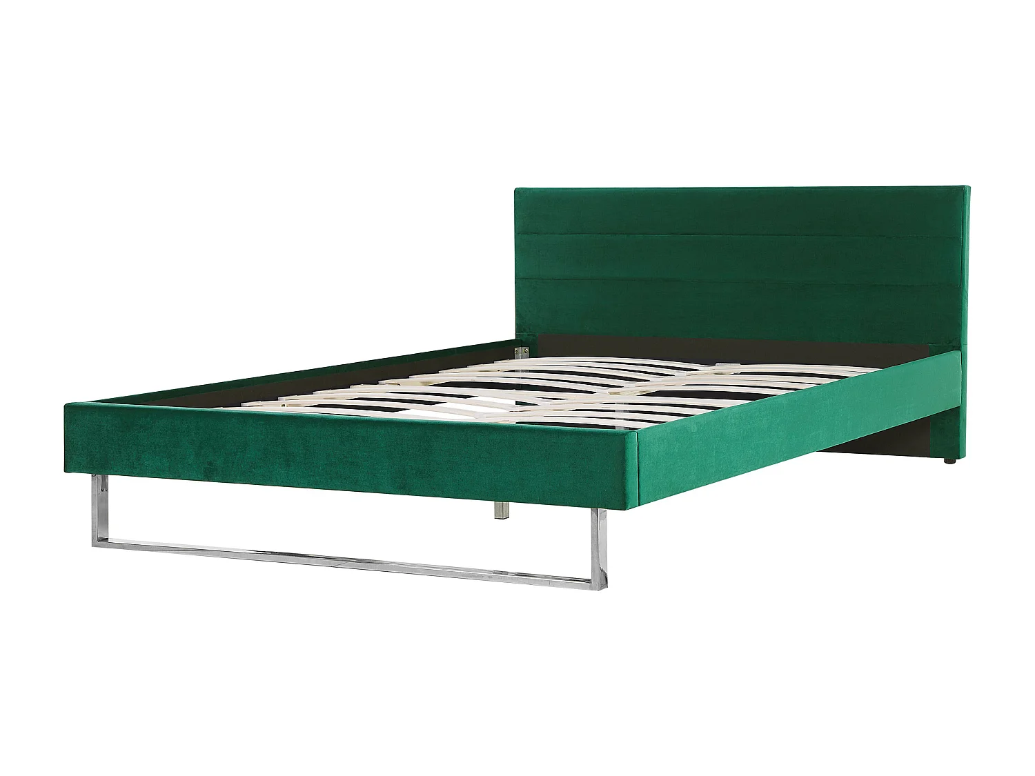 Bed Fluweel BELLOU 180 x 200 cm Groen