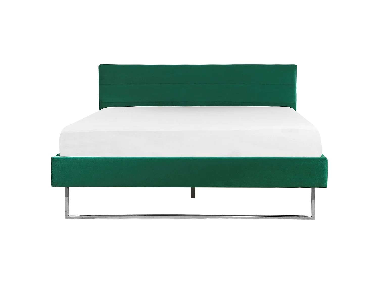 Letto Velluto BELLOU 180 x 200 cm Verde