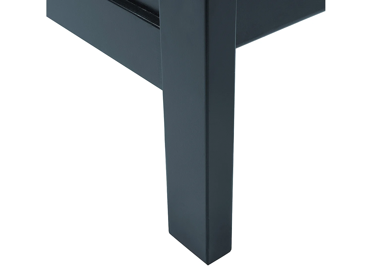 Lit avec sommier Bois de pin OLIVET 160 x 200 cm Bleu foncé