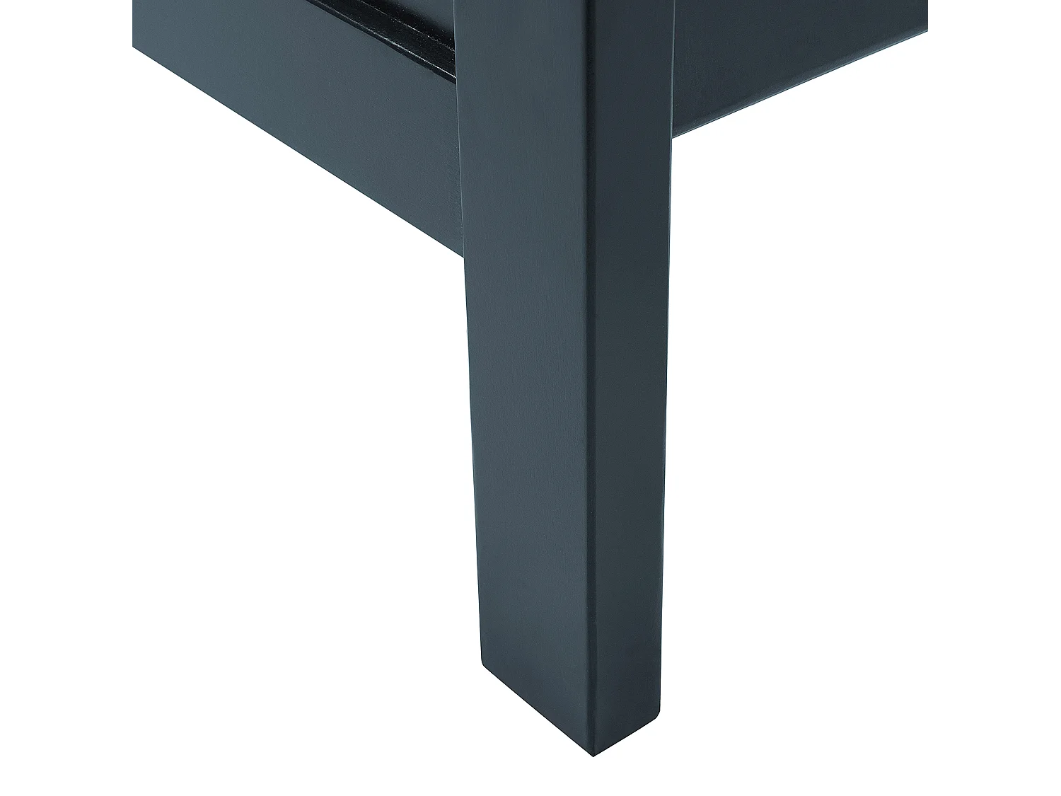 Modernes Holzbett mit Lattenrost dunkelblau 160 x 200 cm Olivet