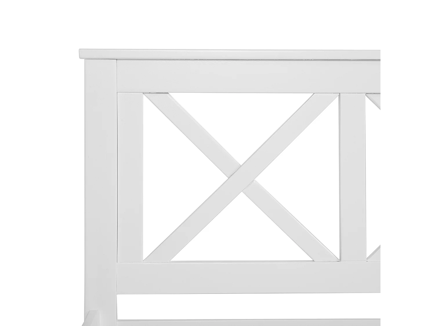 Letto Legno TANNAY 180 x 200 cm Bianco