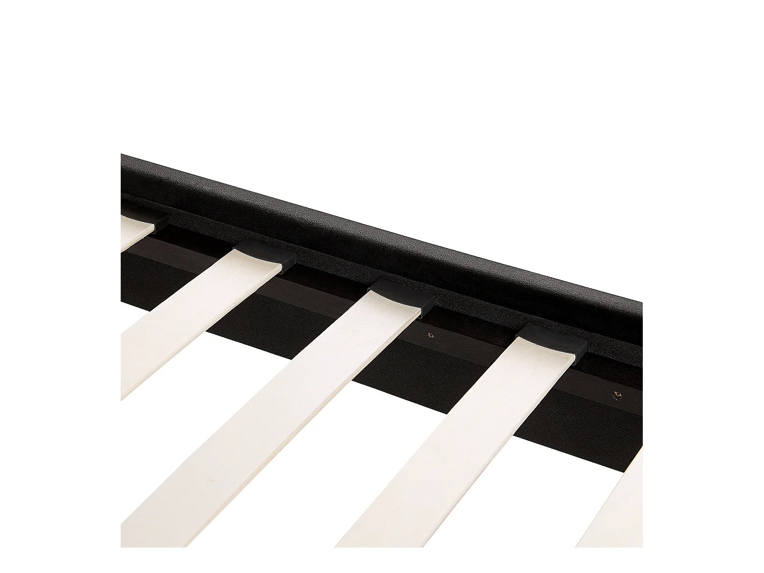 Cama Terciopelo FLAYAT 140 x 200 cm Negro