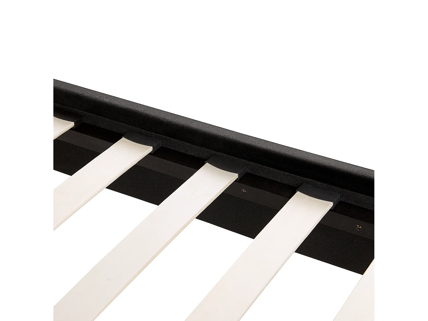 Cama Veludo FLAYAT 140 x 200 cm Preto