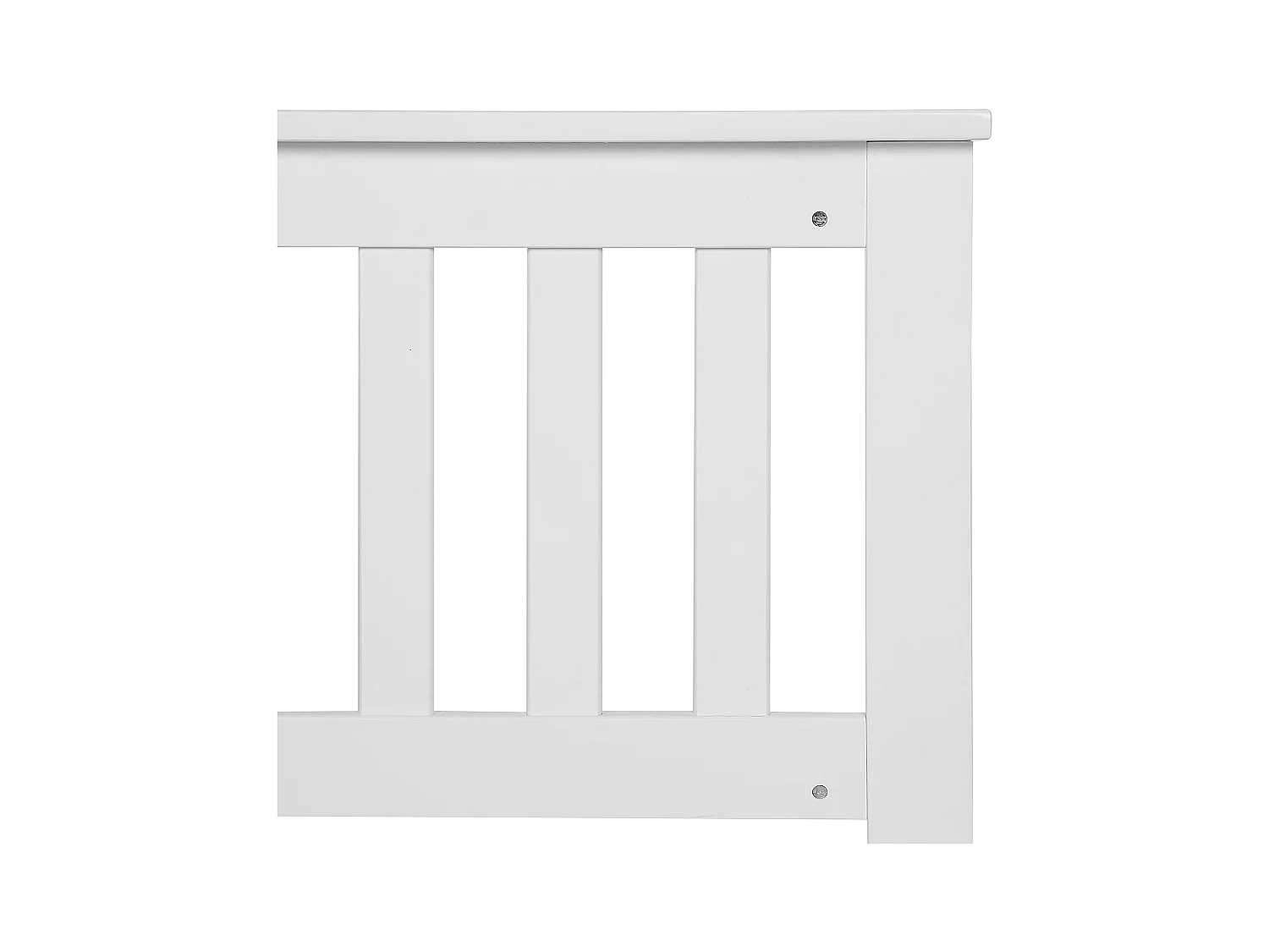 Bed Dennenhout MAYENNE 160 x 200 cm Wit