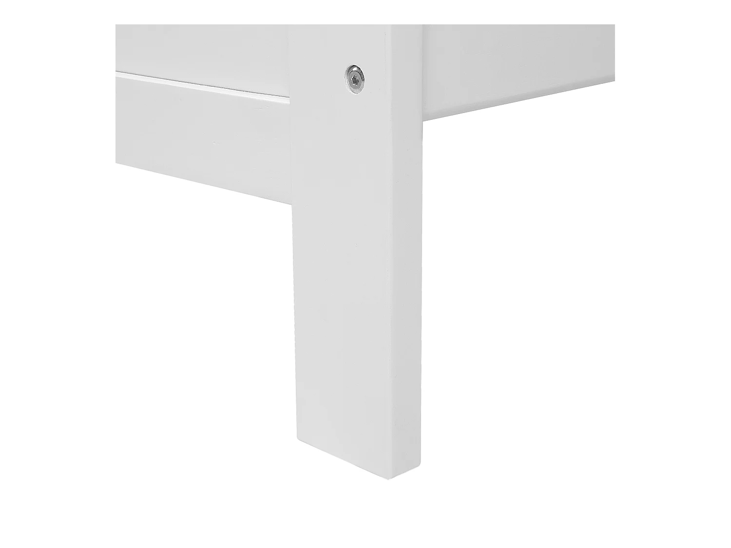 Bed Dennenhout MAYENNE 160 x 200 cm Wit