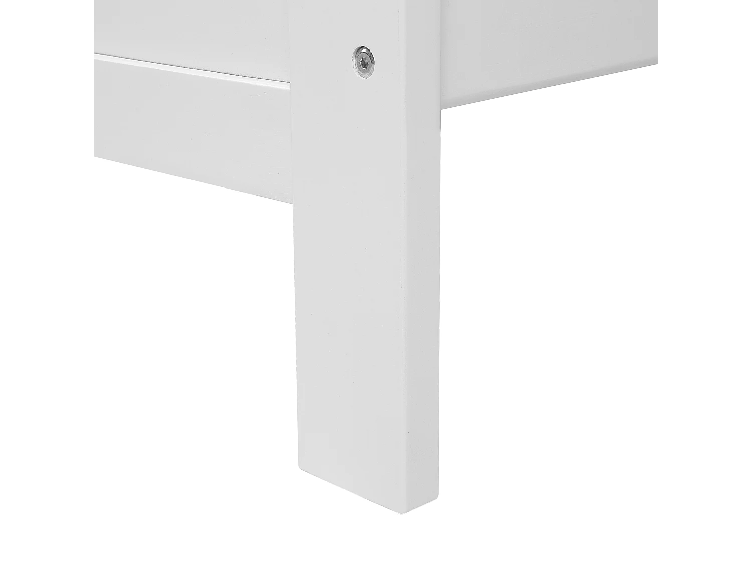 Bed Dennenhout MAYENNE 160 x 200 cm Wit