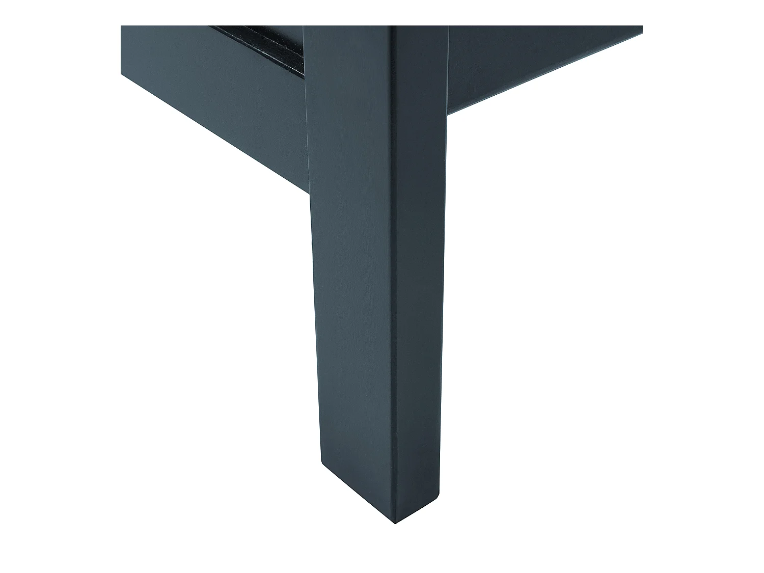 Bed Dennenhout OLIVET 140 x 200 cm Donkerblauw