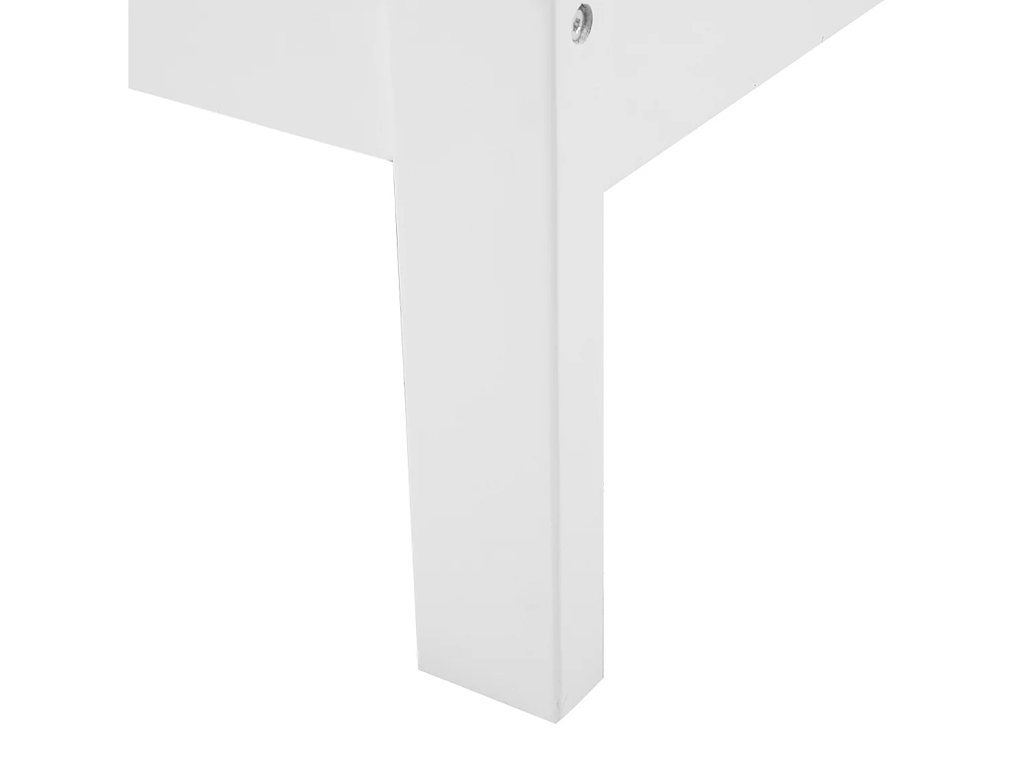 Cama Madeira TANNAY 160 x 200 cm Branco