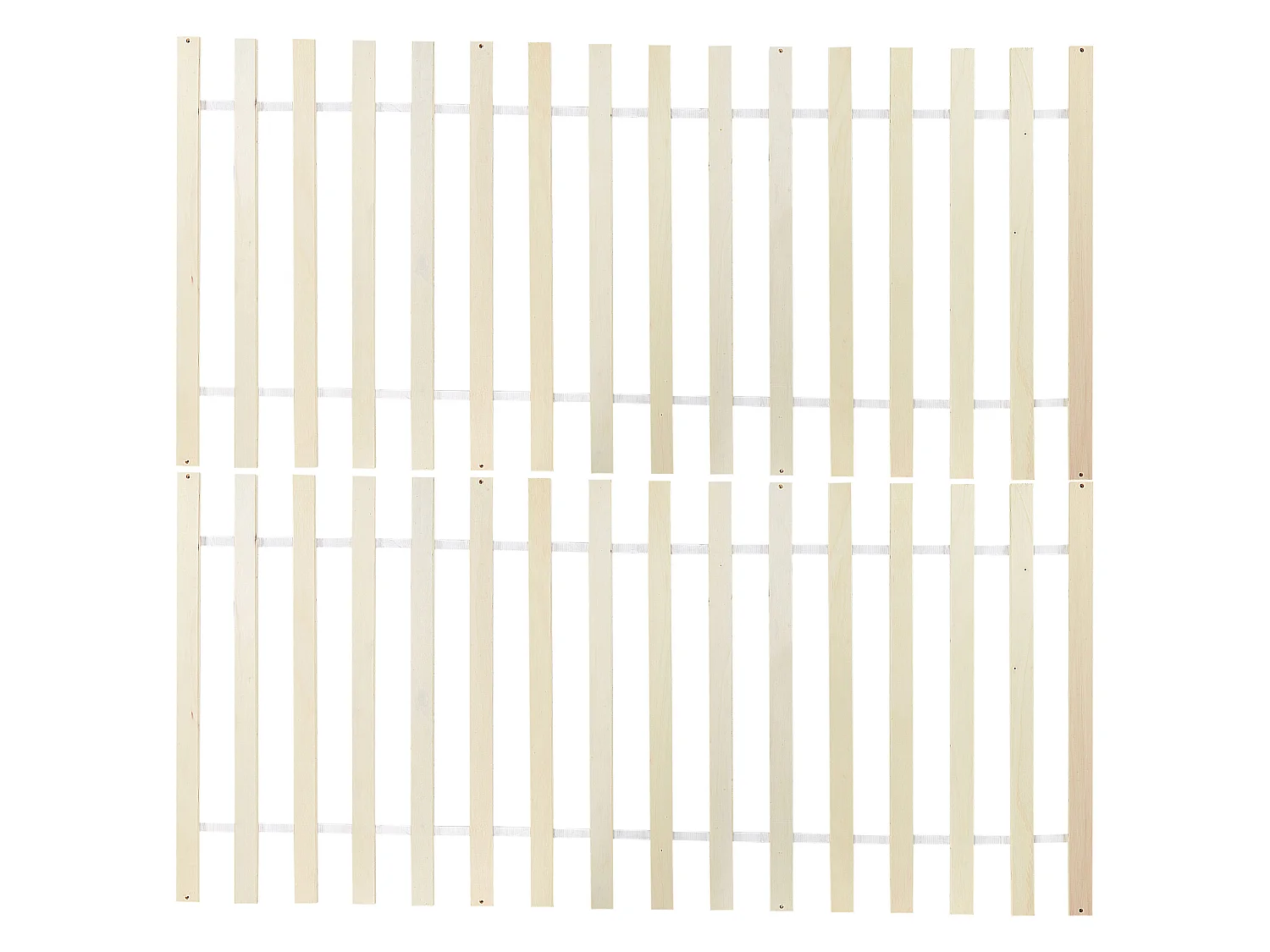 Letto Legno di pino TANNAY 160 x 200 cm Bianco