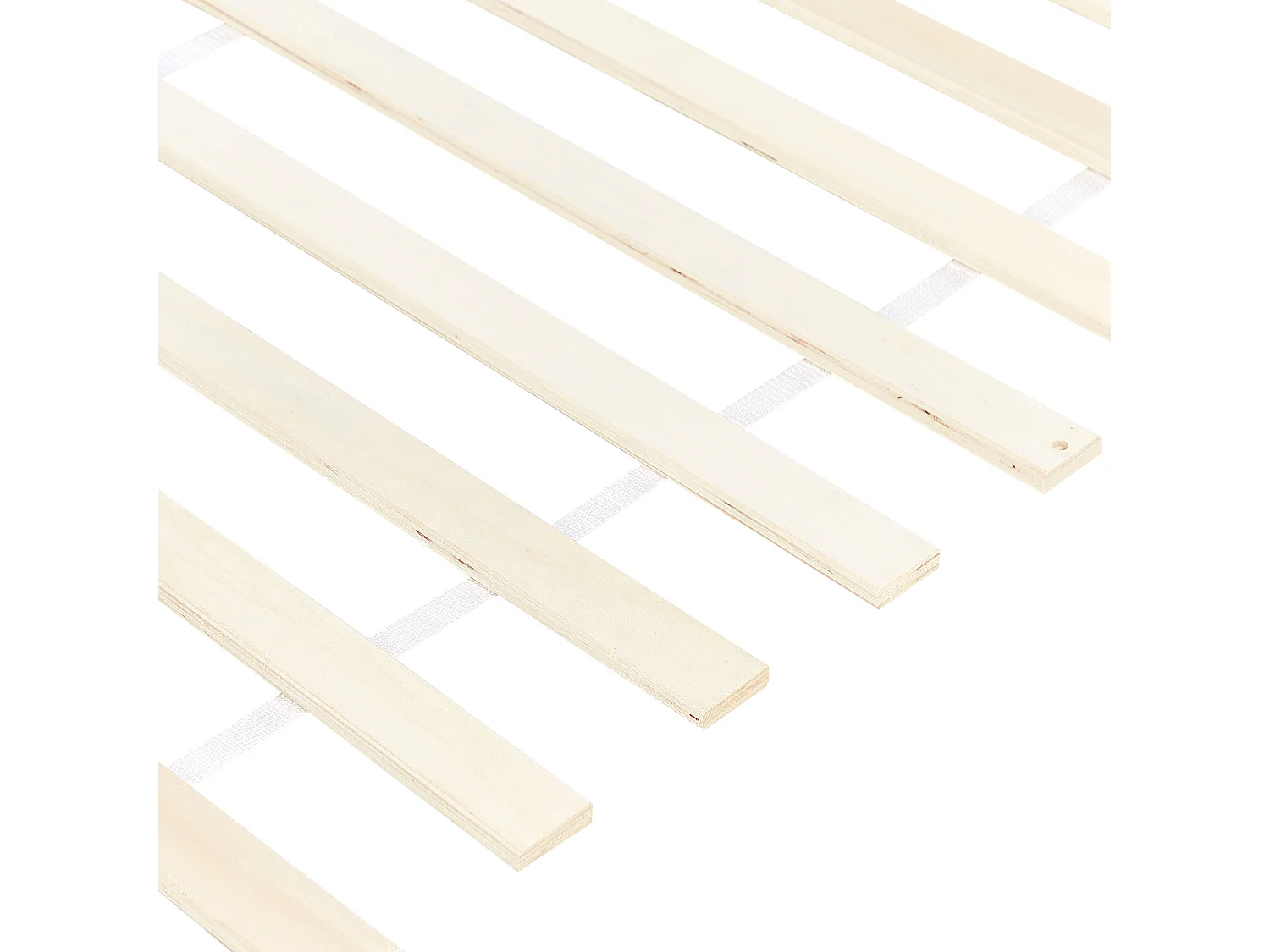 Letto Legno OLIVET 140 x 200 cm Bianco