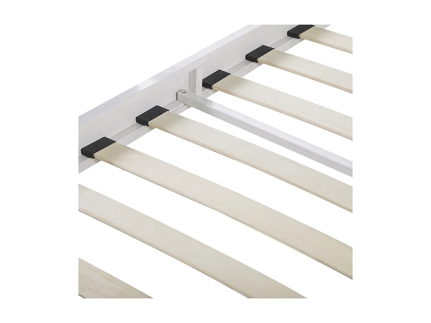 Cama Metal MAURS 180 x 200 cm Branco