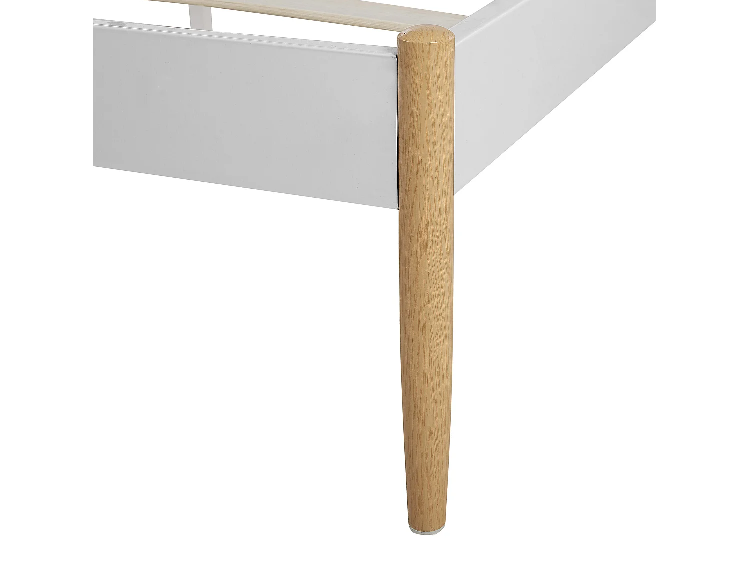 Cama Metal MAURS 180 x 200 cm Branco