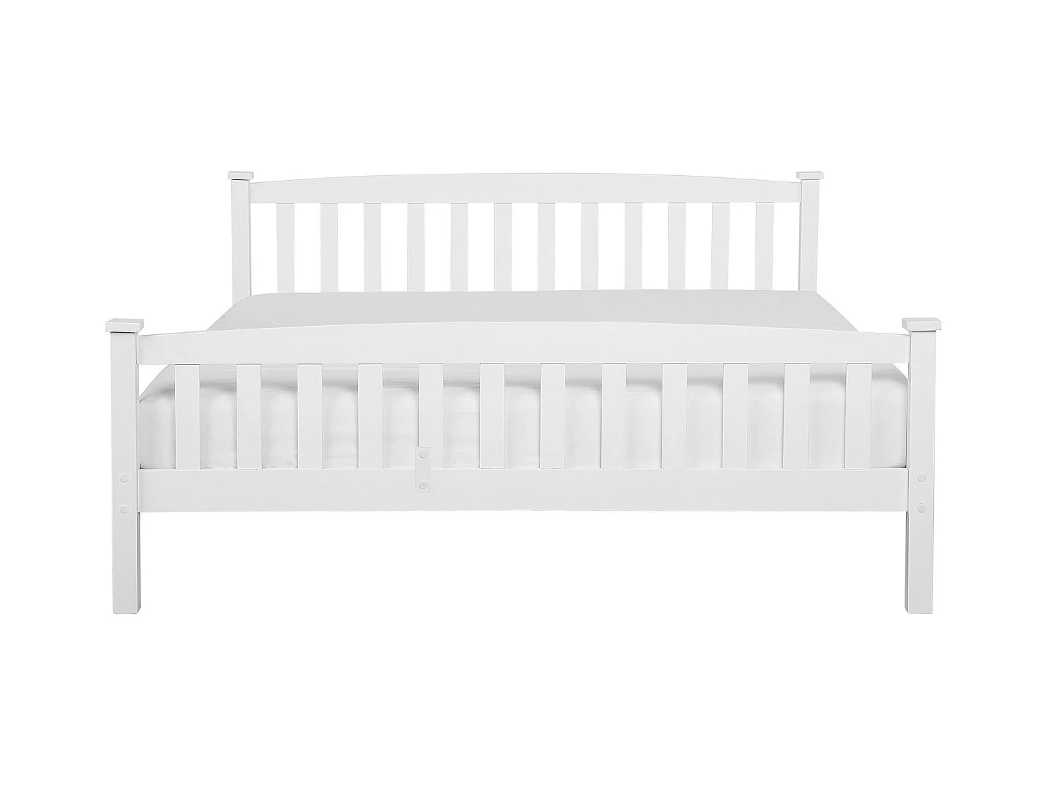 Letto Legno GIVERNY 140 x 200 cm Bianco