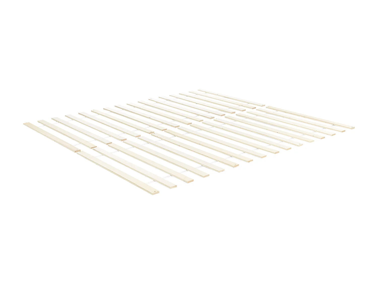 Bed Dennenhout GIVERNY 140 x 200 cm Wit