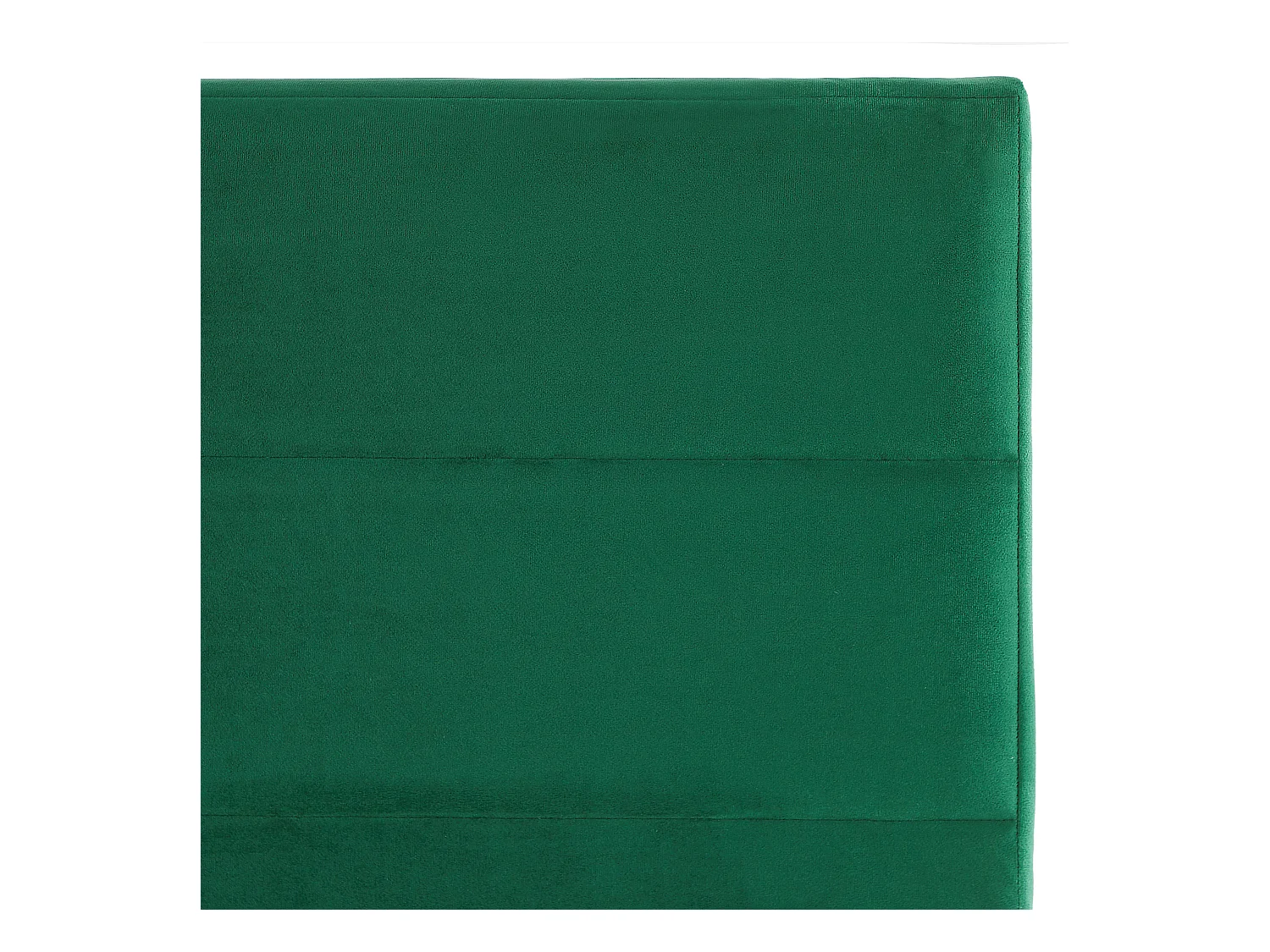 Lit avec sommier Velours BELLOU 140 x 200 cm Vert