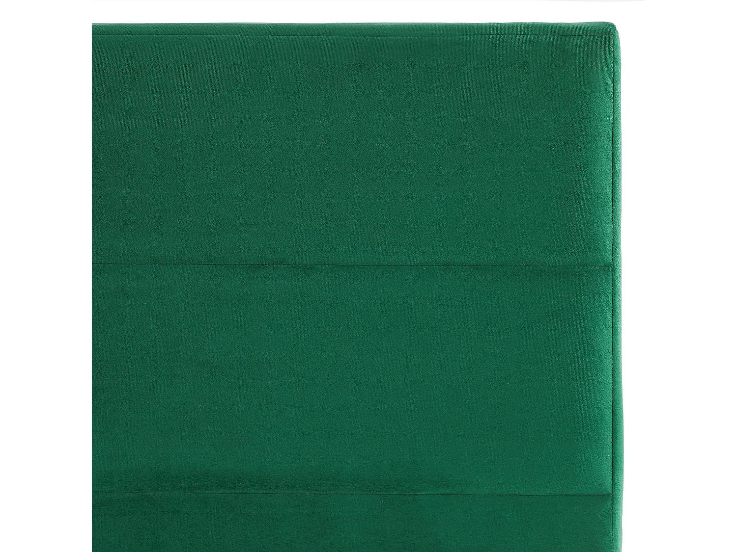 Lit avec sommier Velours BELLOU 140 x 200 cm Vert