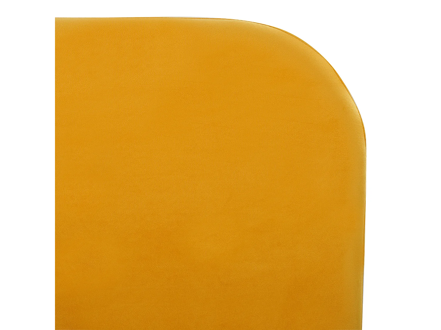 Cama Veludo FLAYAT 140 x 200 cm Amarelo