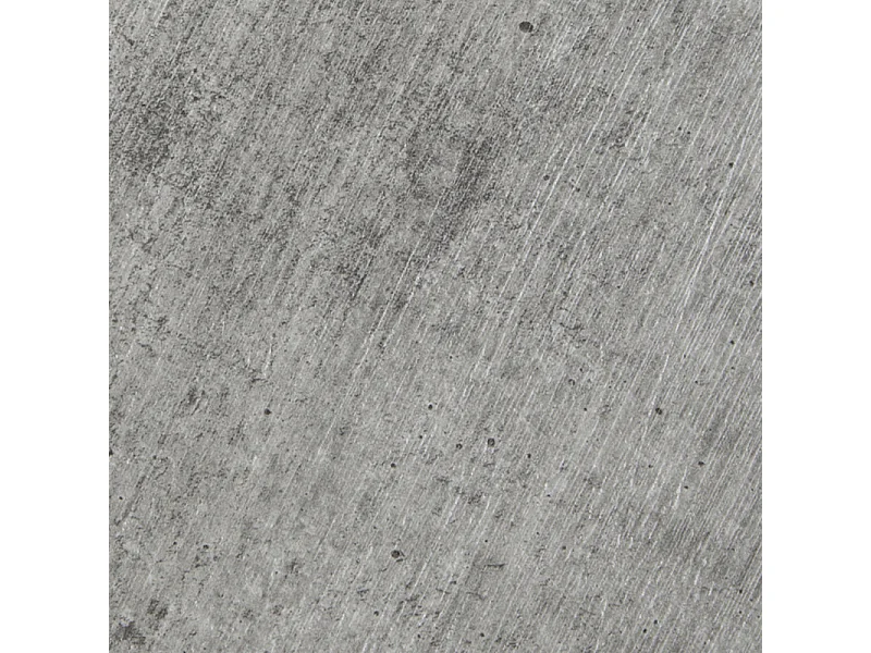 Bureau 180 cm décor béton texturé avec voile de courtoisie - GRANIT