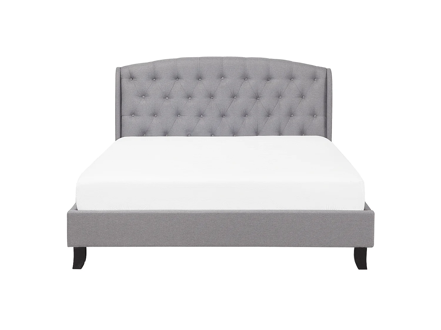 Bed Fabric BORDEAUX 140 x 200 cm (EU Double) Light Grey