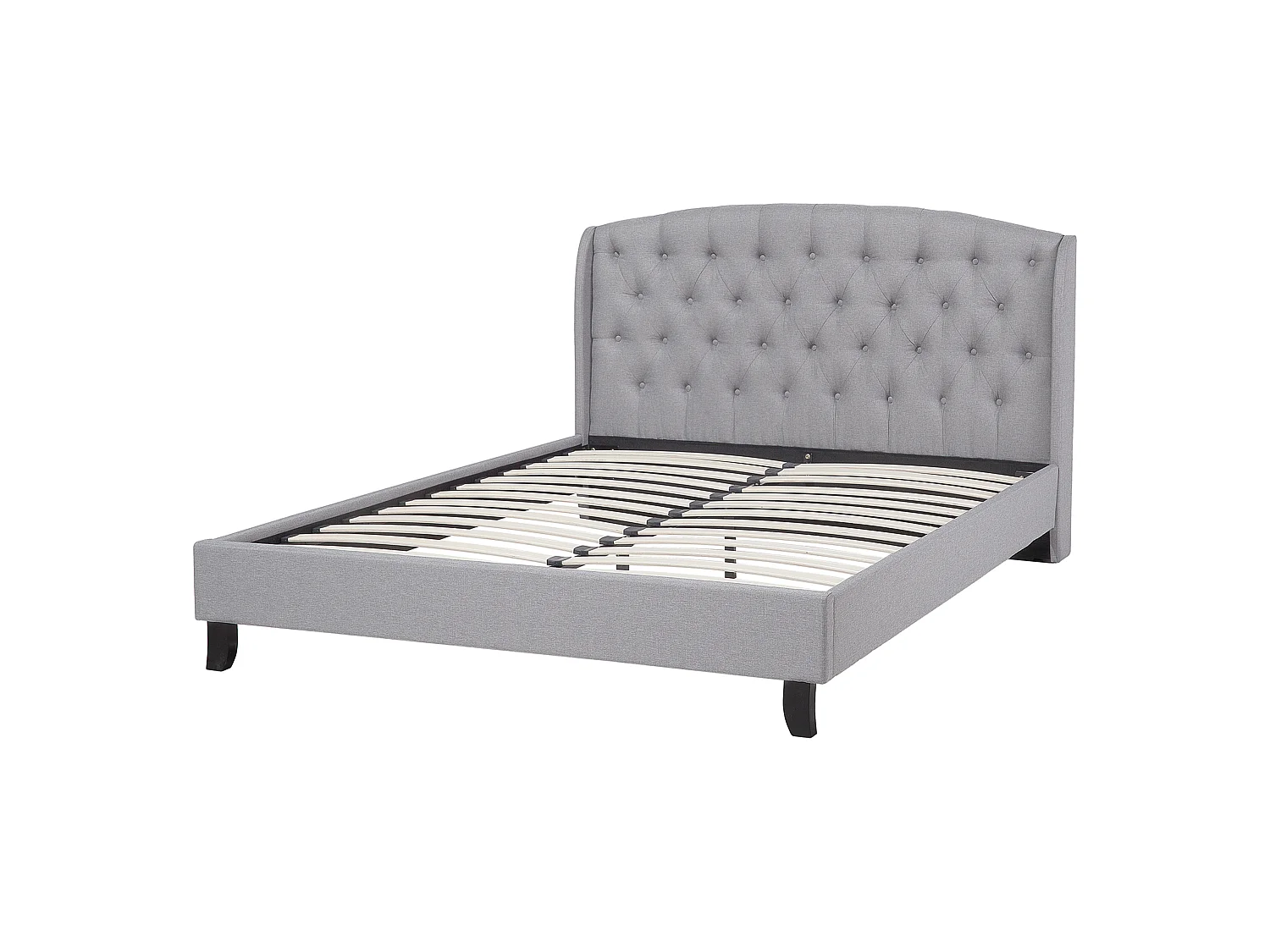 Bed Fabric BORDEAUX 140 x 200 cm (EU Double) Light Grey