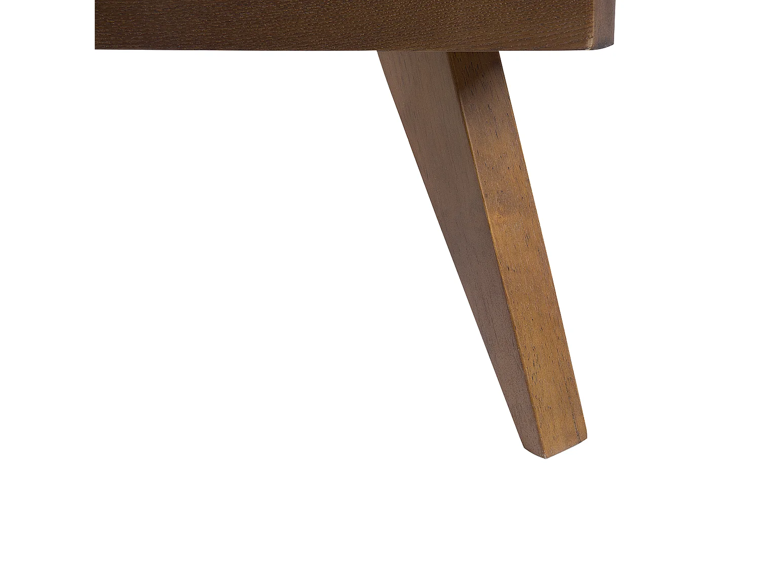 Lit sans tête de lit BERRIC 160 x 200 cm Frêne foncé