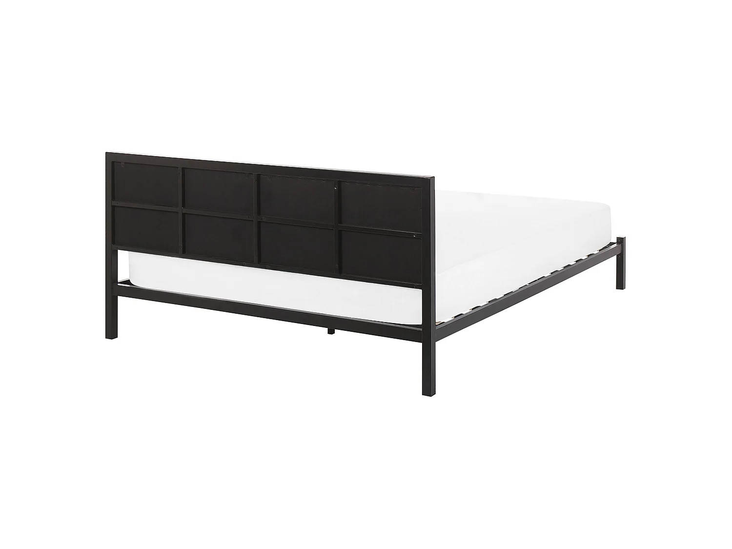 Bed Metal CLAMART 160 x 200 cm (EU King Size) Grey