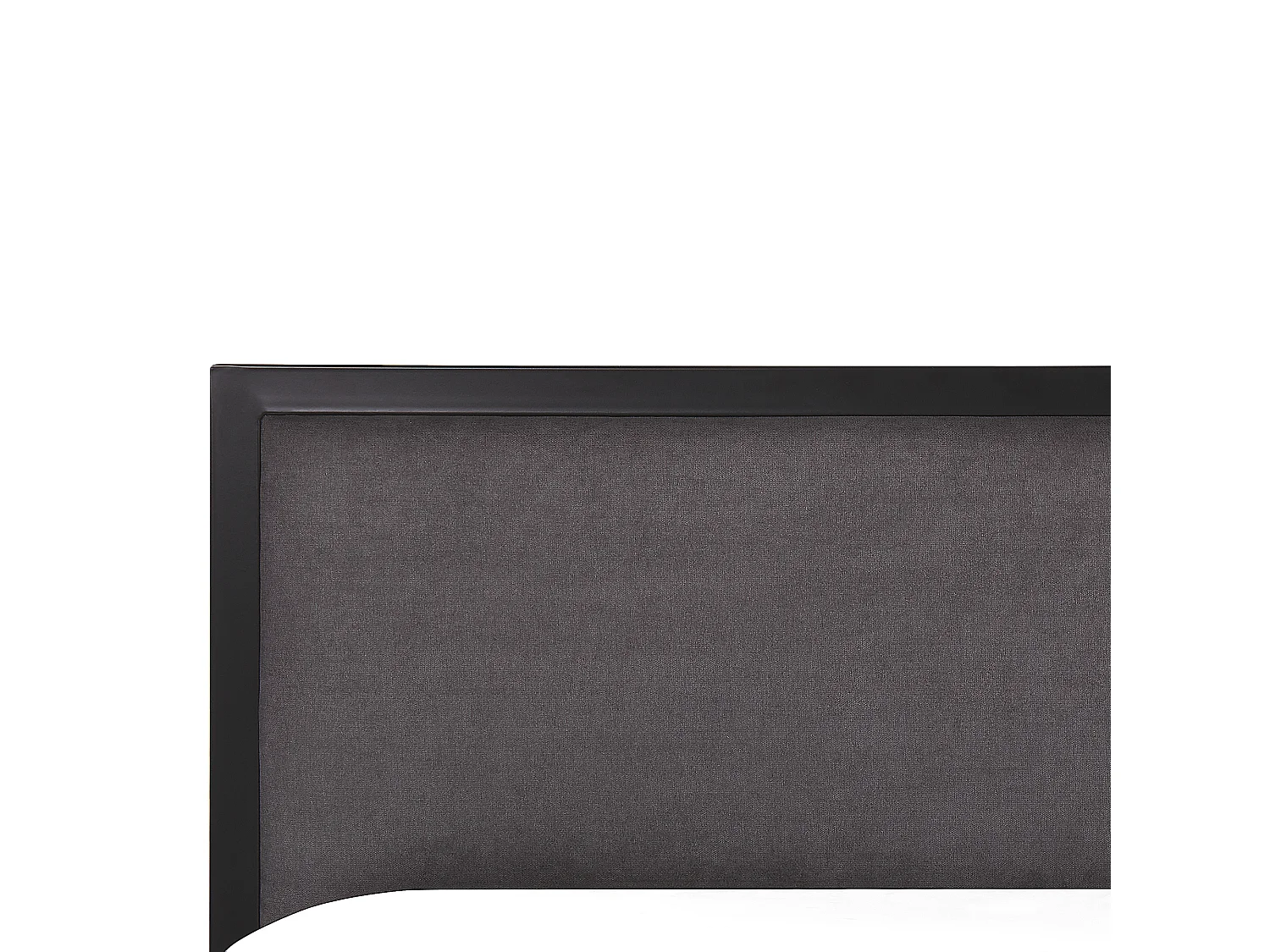 Bed Metal CLAMART 160 x 200 cm (EU King Size) Grey