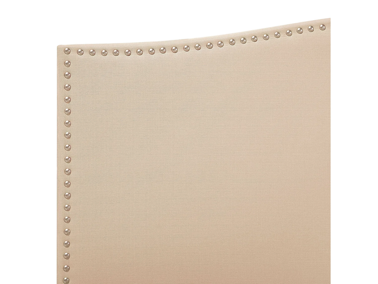 Lit avec sommier Tissu MONTPELLIER 160 x 200 cm Beige