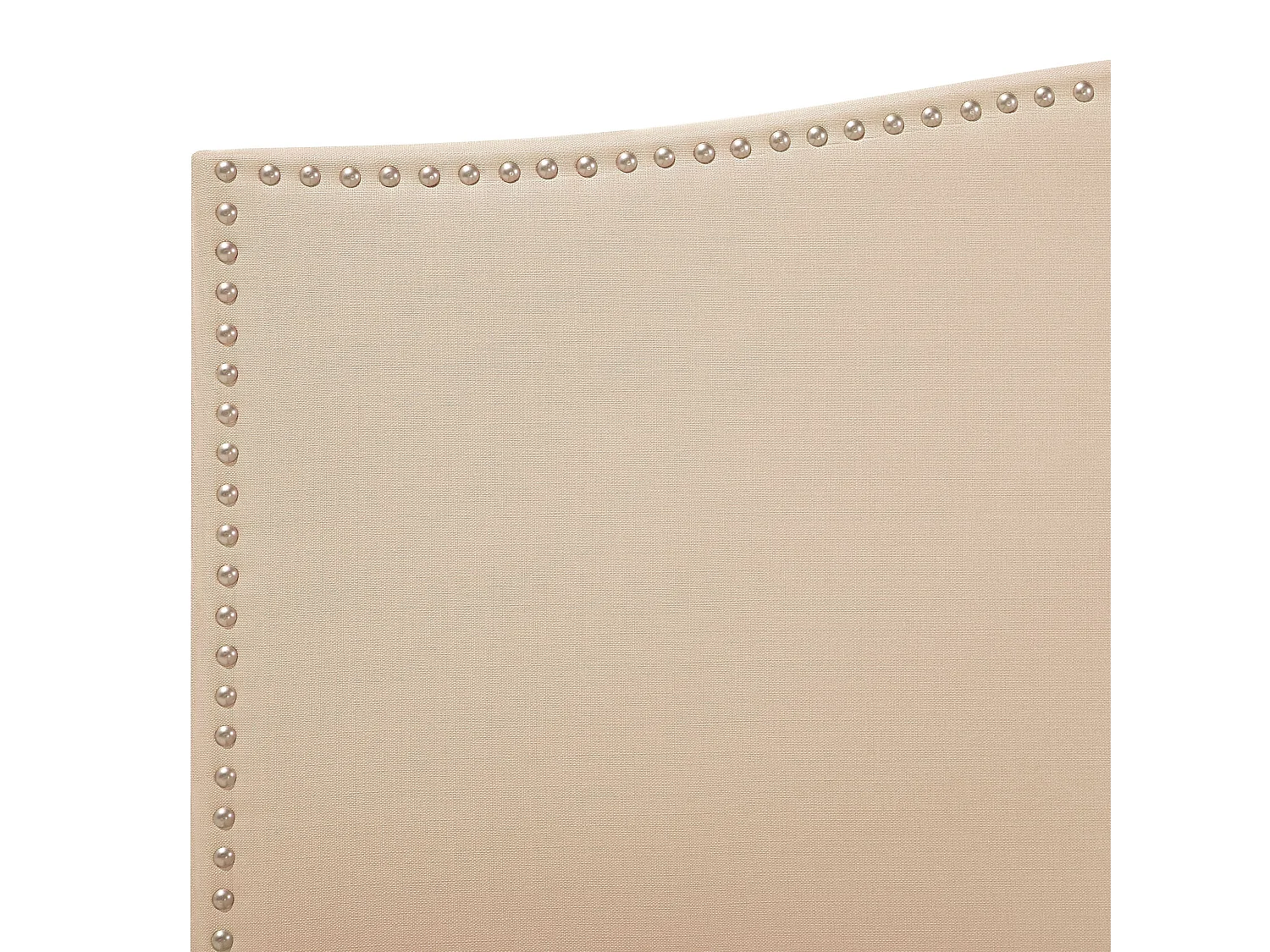 Lit avec sommier Tissu MONTPELLIER 160 x 200 cm Beige
