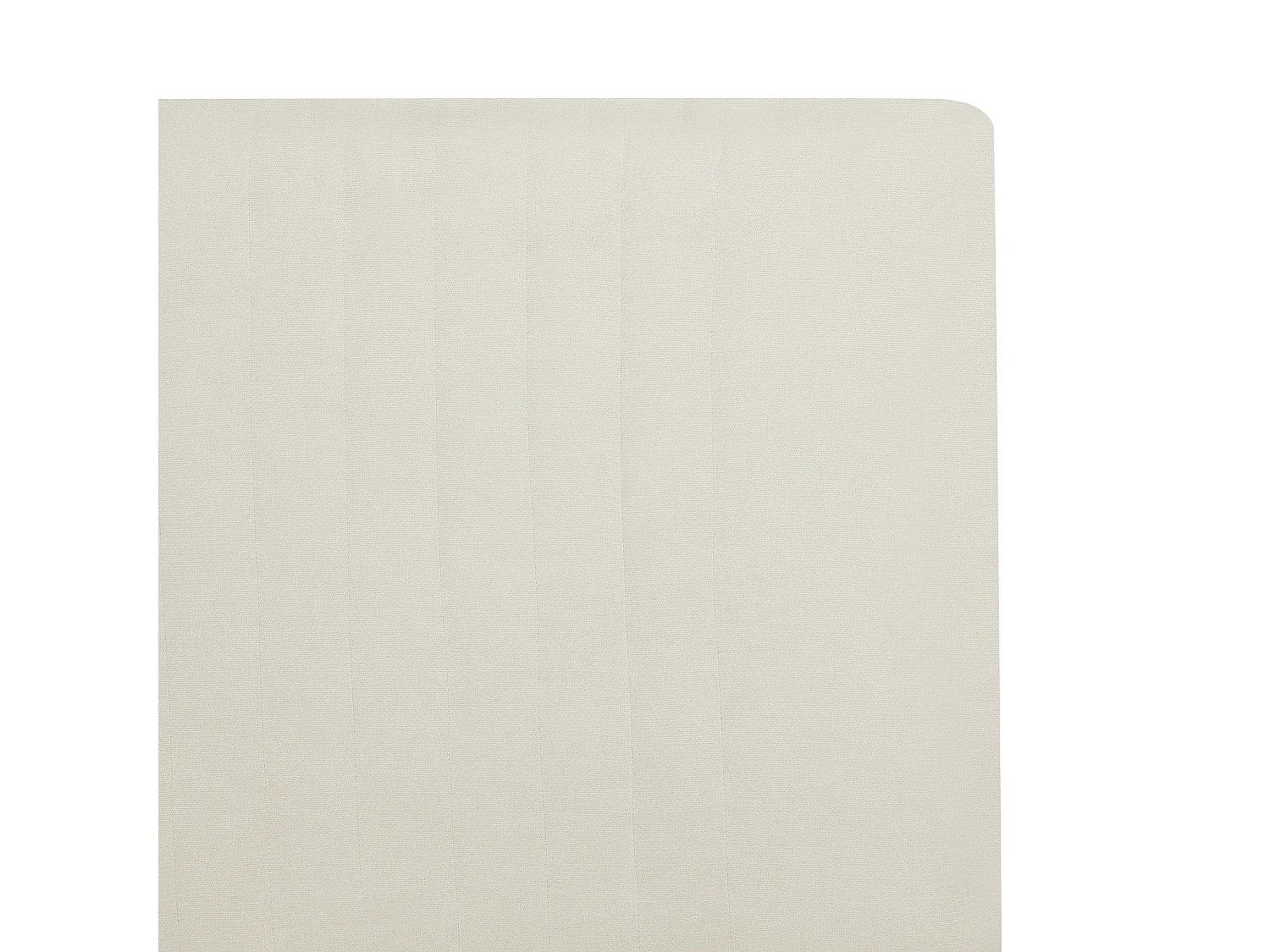 Lit avec sommier Tissu chenille TALENCE 180 x 200 cm Beige clair