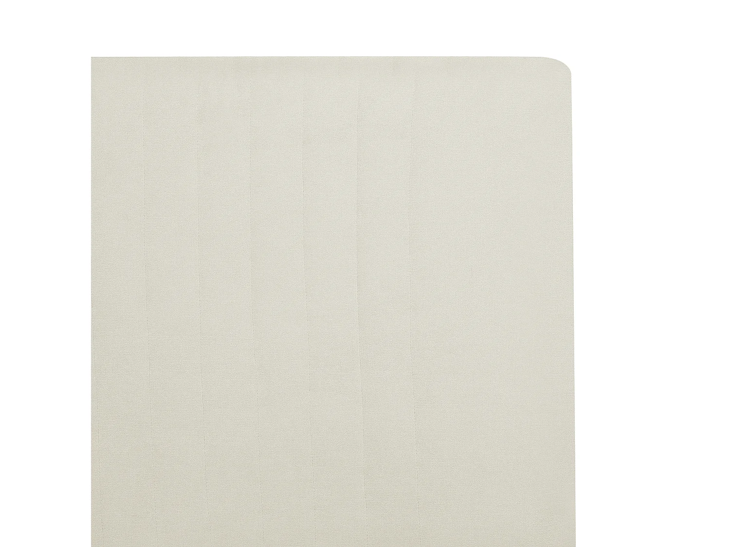 Bett mit Lattenrost Chenillegewebe TALENCE 180 x 200 cm Hellbeige