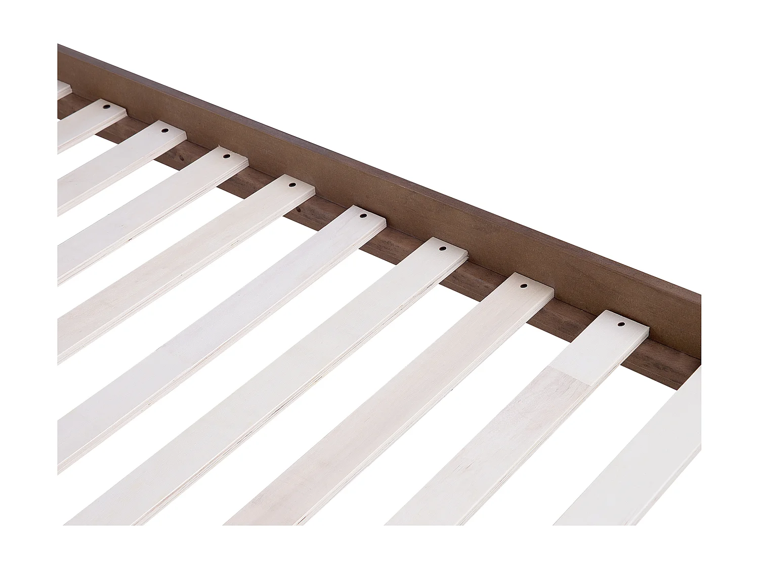 Bett mit Lattenrost ISTRES 160 x 200 cm Dunkle Esche
