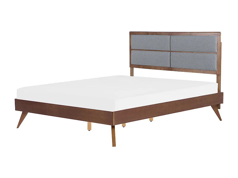 Letto Legno POISSY 160 x 200 cm Legno scuro