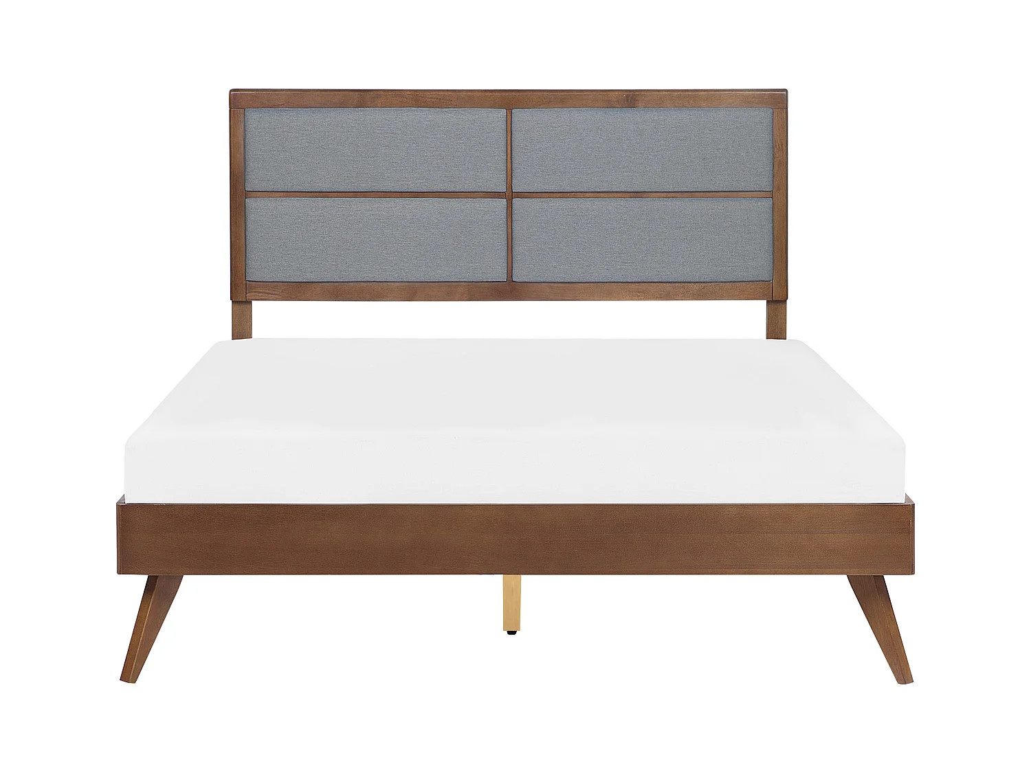 Bed POISSY 160 x 200 cm Donker essenhout