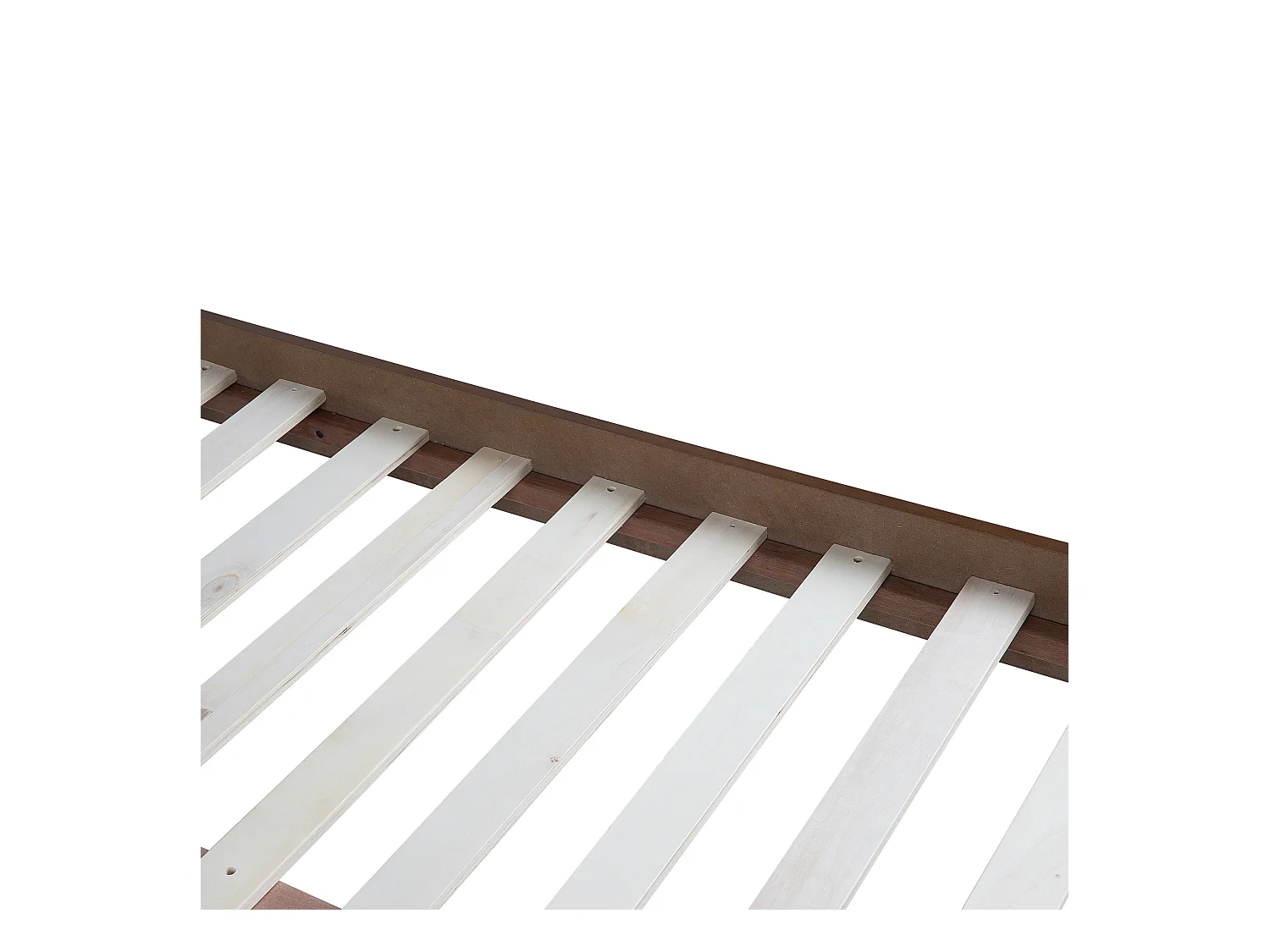 Bed POISSY 160 x 200 cm Donker essenhout