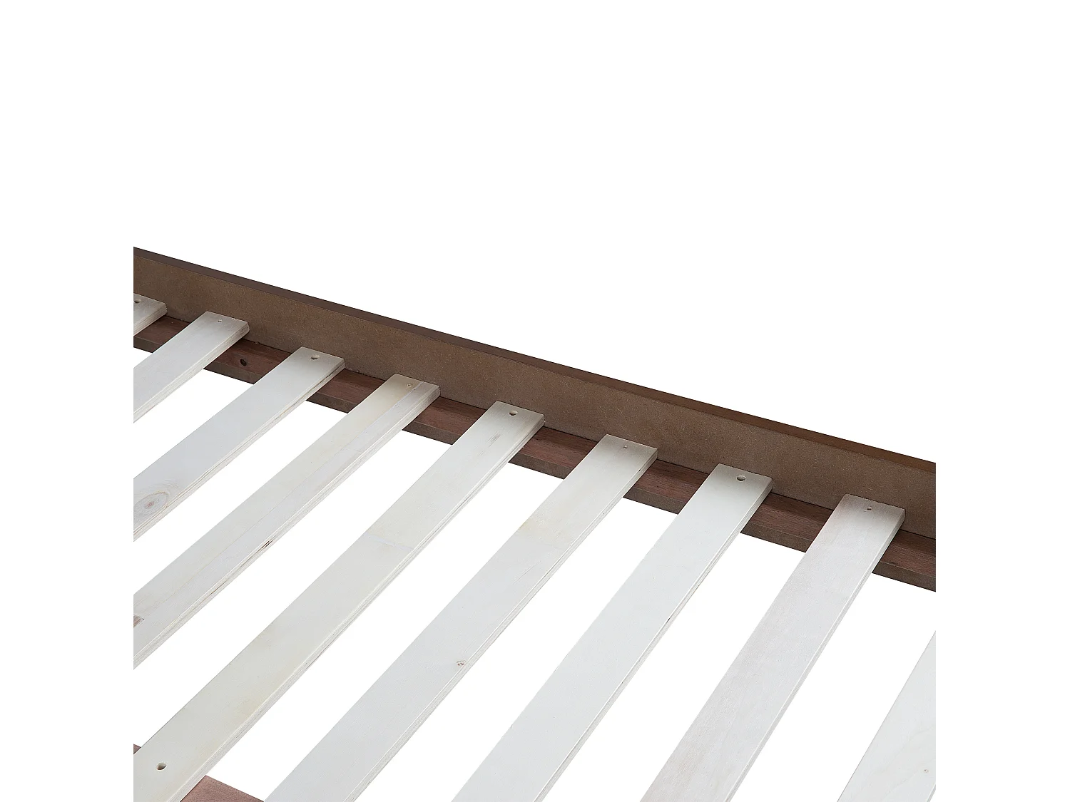 Bed POISSY 160 x 200 cm Donker essenhout