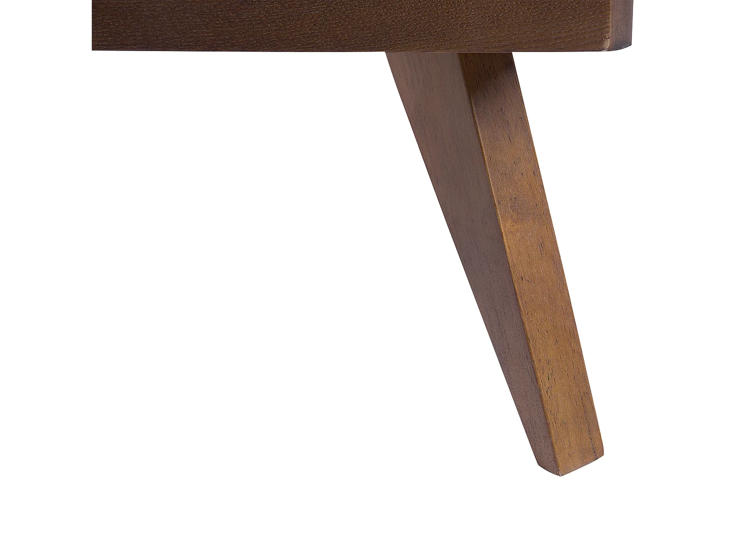 Lit avec sommier POISSY 160 x 200 cm Frêne foncé