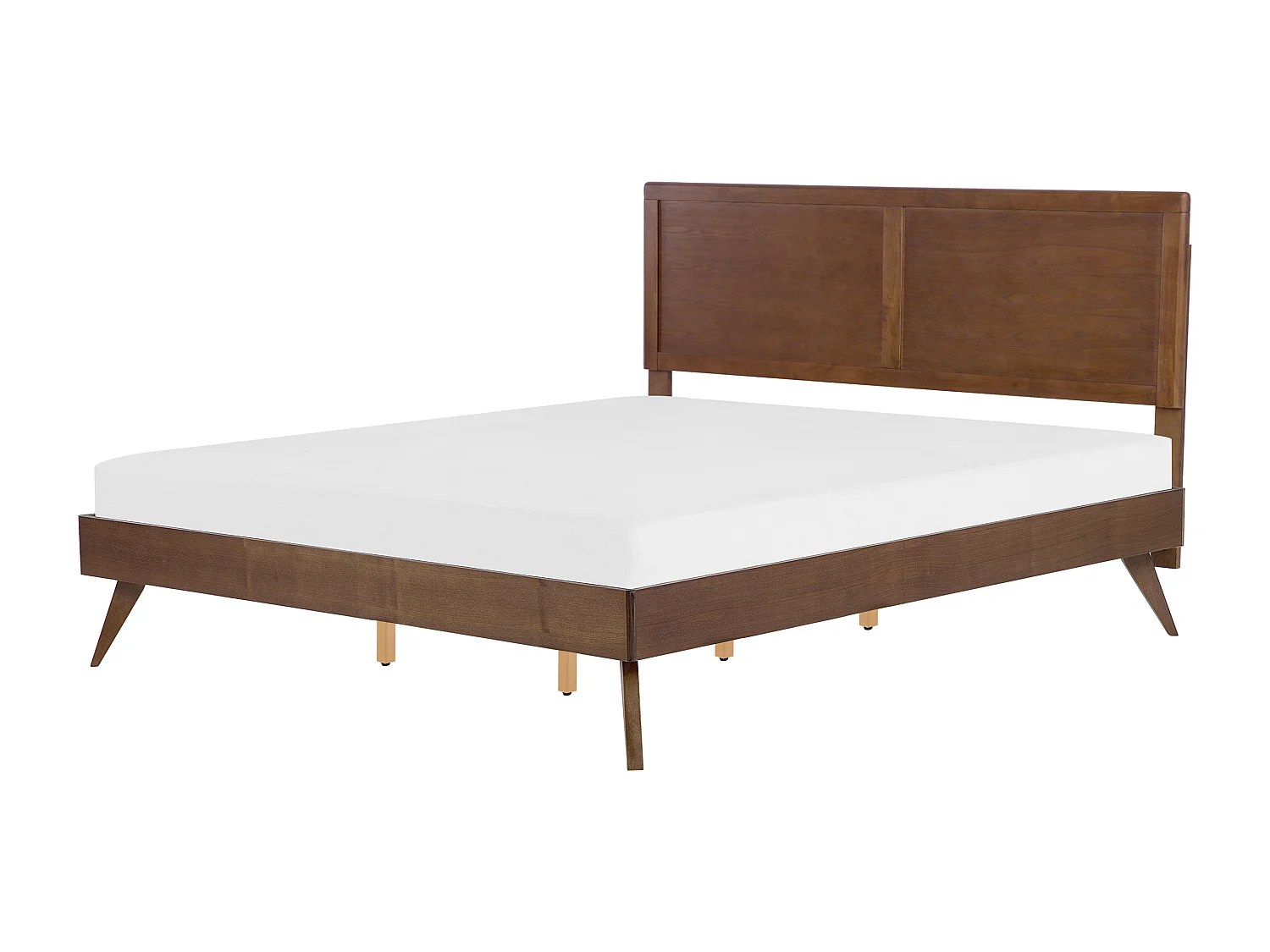 Bed ISTRES 180 x 200 cm Donker essenhout