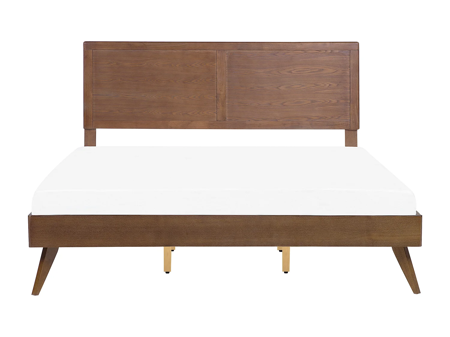 Bed ISTRES 180 x 200 cm Donker essenhout