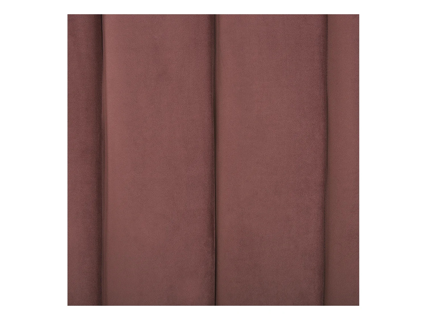 Bed Fluweel AMBILLOU 160 x 200 cm Roze