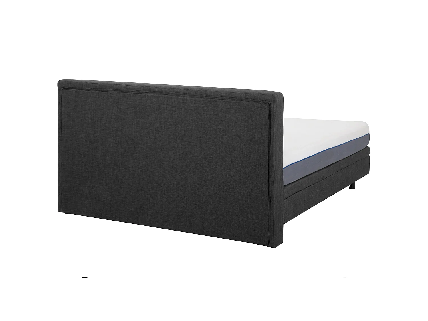 Adjustable Bed Fabric DUKE 160 x 200 cm (EU King Size) Dark Grey