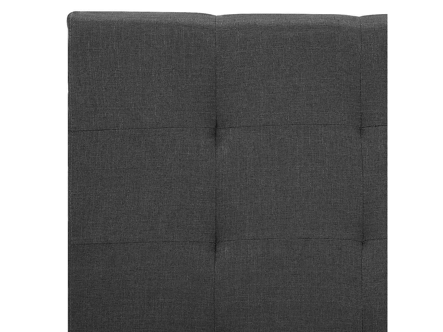 Bed Stof LA ROCHELLE 160 x 200 cm Donkergrijs
