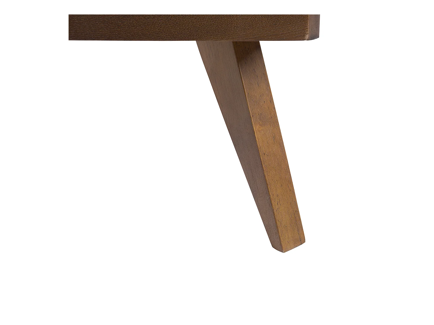 Cama sin cabecero BERRIC 140 x 200 cm Fresno oscuro