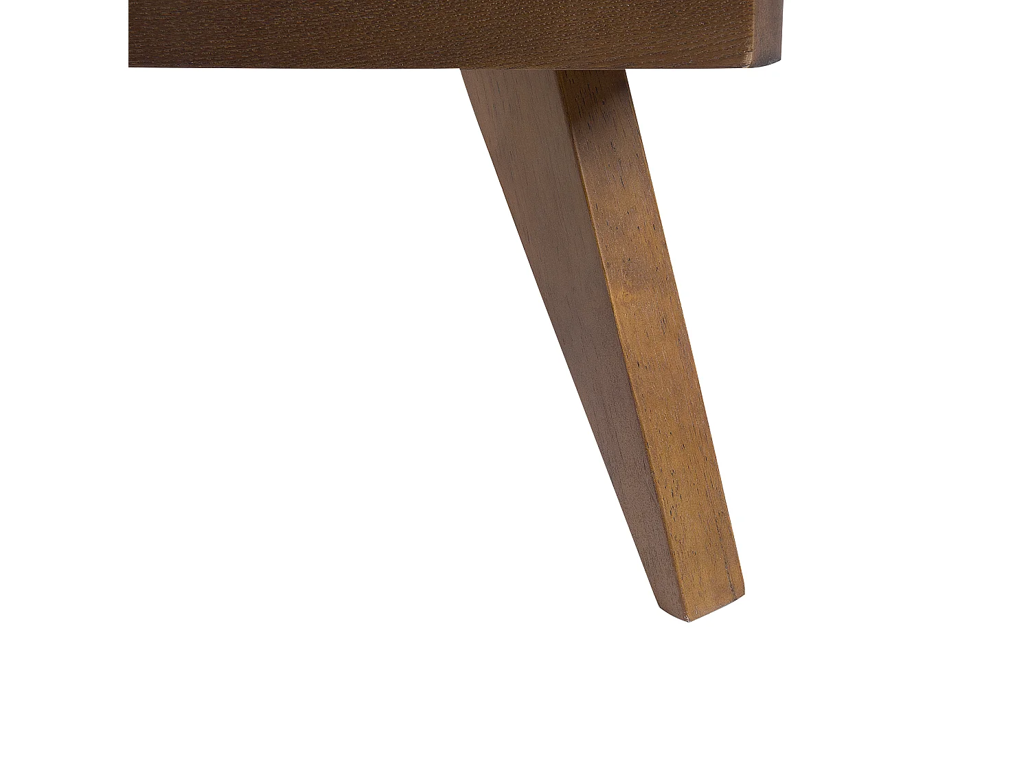 Lit sans tête de lit BERRIC 140 x 200 cm Frêne foncé