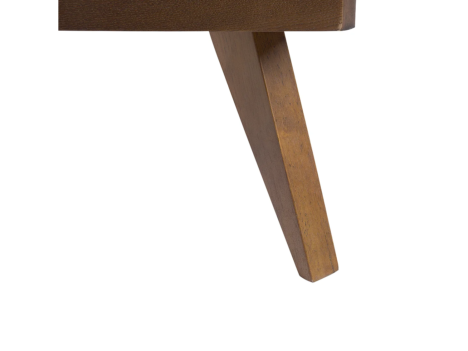 Lit sans tête de lit BERRIC 140 x 200 cm Frêne foncé