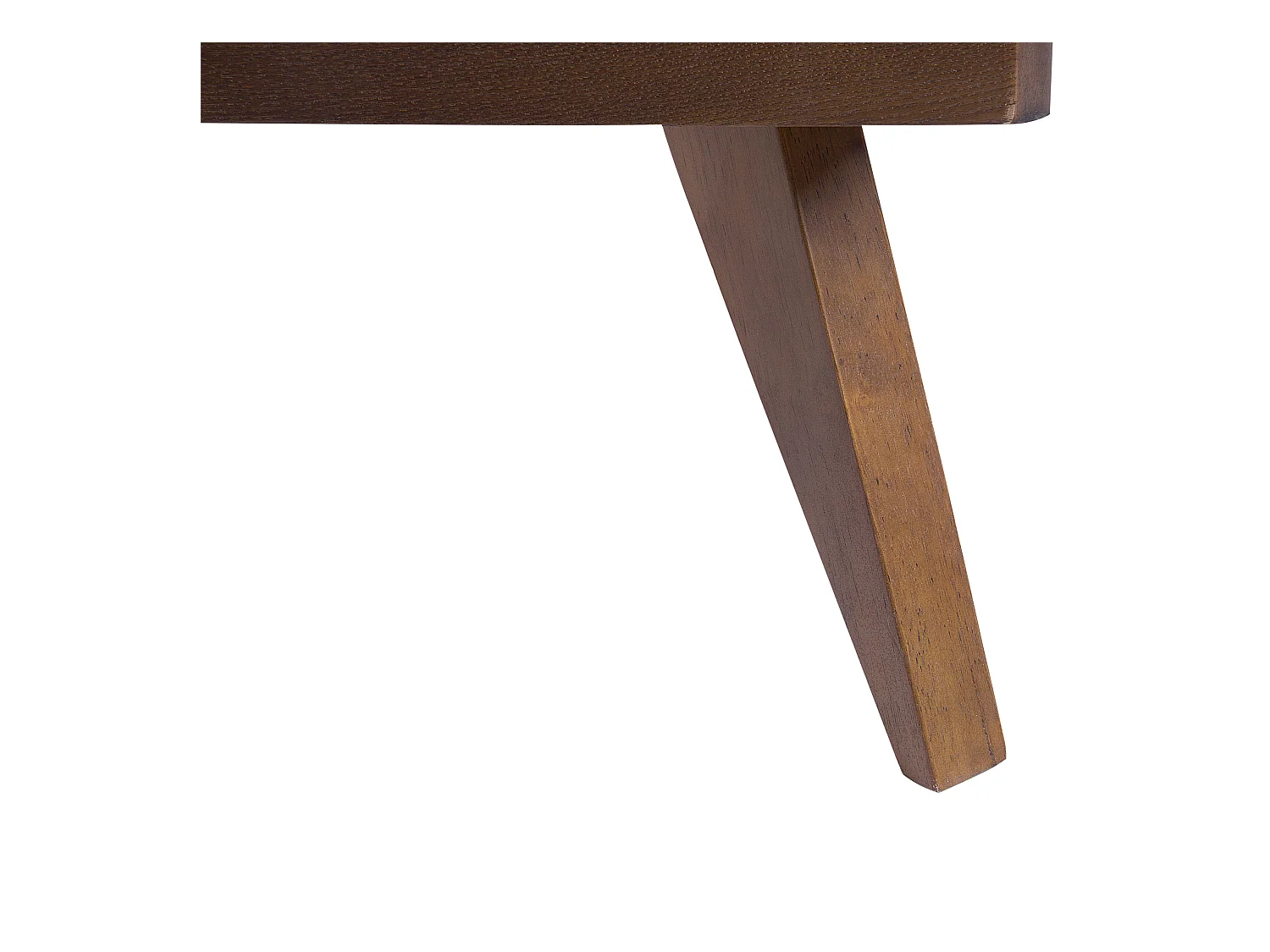 Lit avec sommier POISSY 180 x 200 cm Frêne foncé