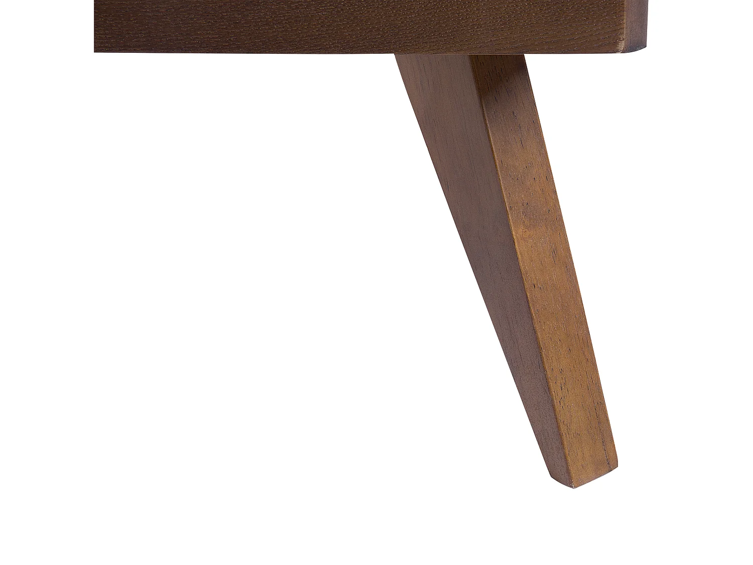 Lit avec sommier POISSY 180 x 200 cm Frêne foncé