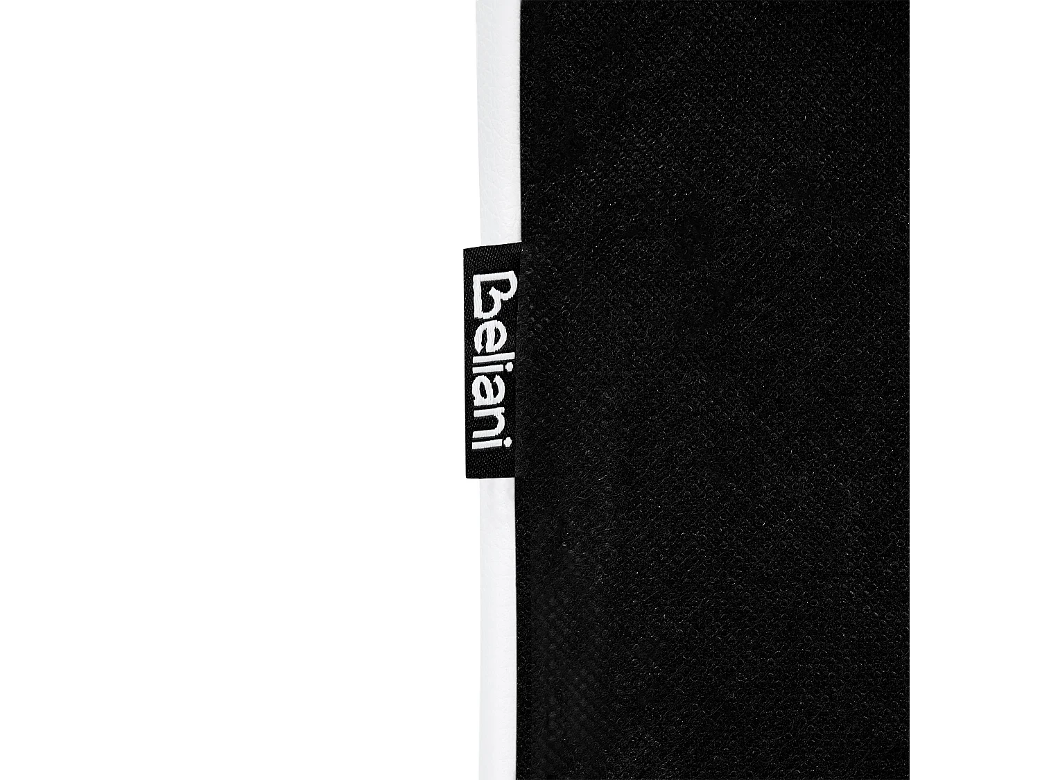 Lit avec sommier Cuir PU METZ 180 x 200 cm Blanc