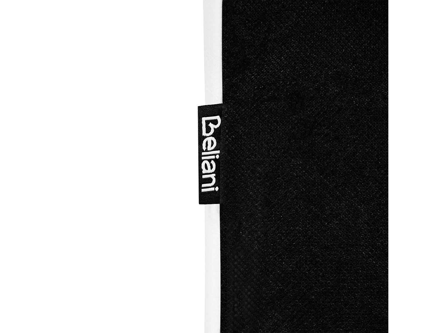 Lit avec sommier Cuir PU METZ 180 x 200 cm Blanc