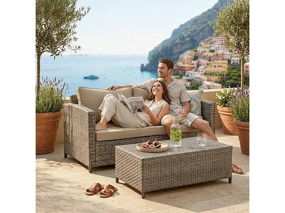 Tempo Style - Divano Kioss Grigio (2 Posti)